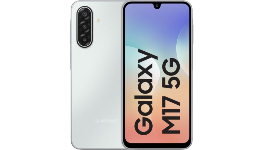 Смартфон Samsung Galaxy M17 5G 8/128GB SM-M176 Moonlight Silver (Лунное Серебро)