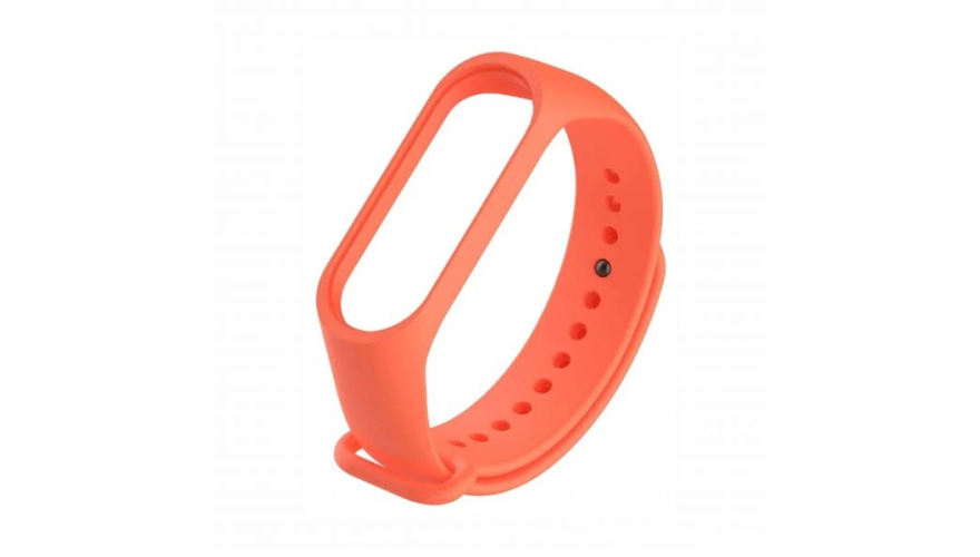 Ремешок силиконовый RedLine для Xiaomi Mi Band 6 Orange