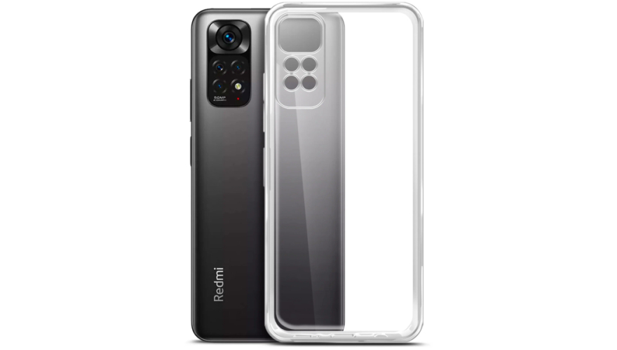 Чехол-накладка силикон для Xiaomi Redmi Note 11/11S Прозрачная