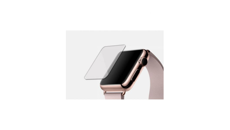 Защитное стекло для Apple Watch 38mm 3D (прозрачное ультрафиолет)