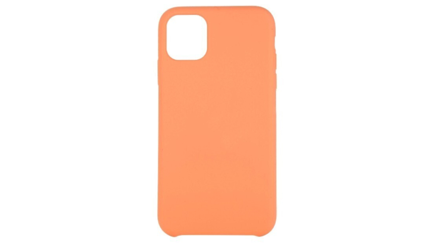 Чехол-накладка силикон Silicone Case для iPhone 12 mini Персиковый
