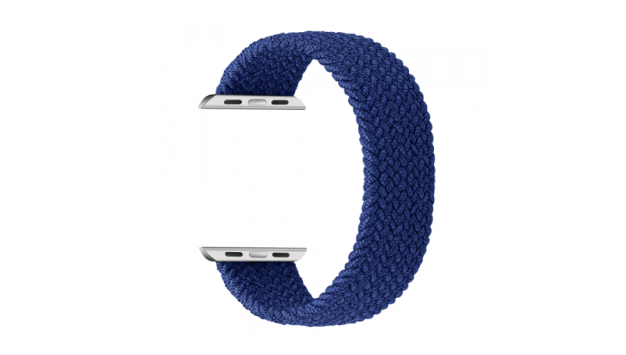 Ремешок Deppa Band Mono для Apple Watch 38/40/41mm, нейлоновый, синий (арт.48108)