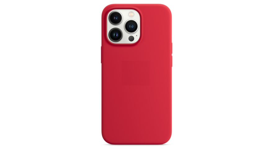 Чехол-накладка силикон Silicone Case для iPhone 13 Pro Красный