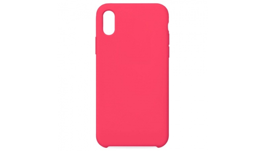 Чехол-накладка силикон Silicone Case для iPhone Xr Малиновый