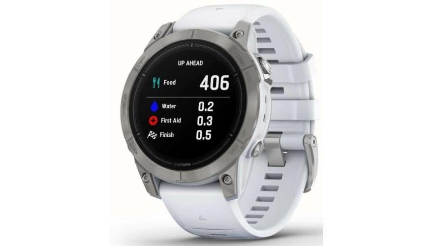 Часы Garmin Epix Pro Gen 2 47 mm Sapphire Titanium Whitestone (Белый)