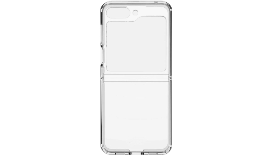 Чехол-накладка силикон для Samsung Galaxy Z Flip6 Прозрачная