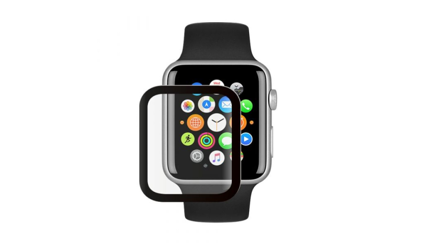Защитное гибридное стекло Deppa для Apple Watch 2/3 series, 38 мм арт.62673