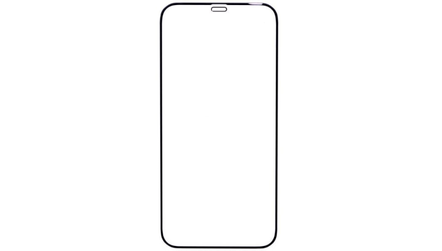 Защитное стекло LuxCase для смартфона iPhone 13/13 Pro/16e/17e 2.5D Black