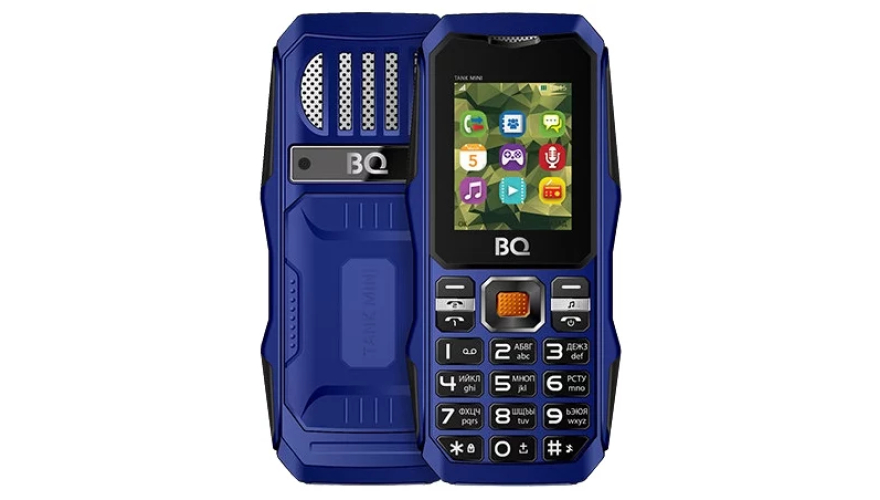 Мобильный телефон BQ 1842 Tank Mini Dual Sim Dark Blue (Синий)