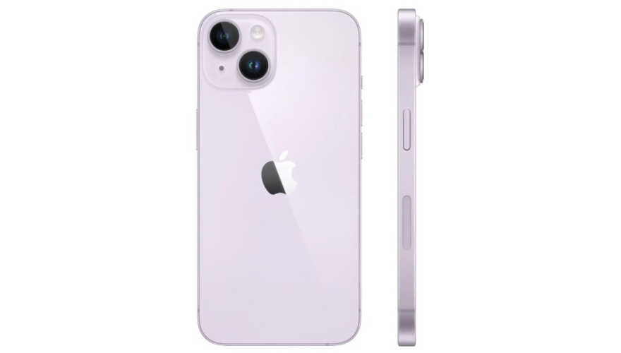 Смартфон Apple iPhone 14 128GB Purple (Фиолетовый) 