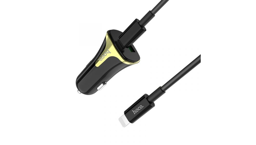 АЗУ Z31A + кабель USB Lightning Black