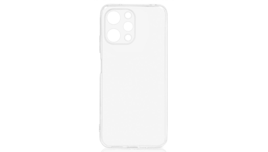 Чехол-накладка силикон DF для Xiaomi Redmi 12 Прозрачный