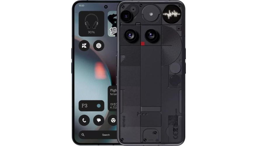 Смартфон Nothing Phone (3) 12/256GB Black (Черный)