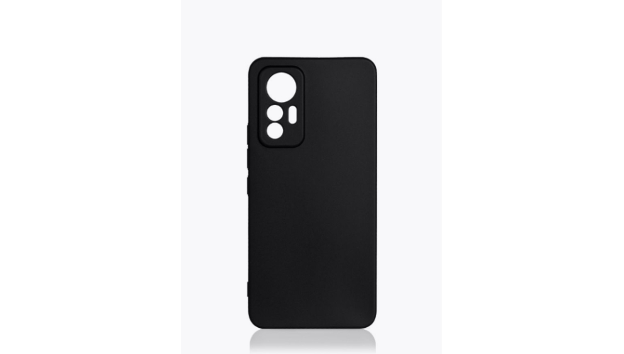 Чехол-накладка силикон DF для Xiaomi 12 Lite Black