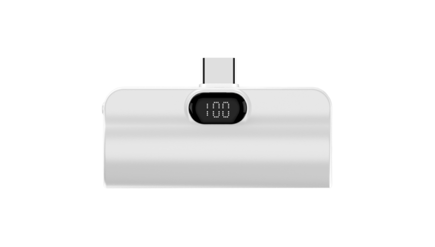 Внешний аккумулятор PERO PB12 5000mAh White (Белый)