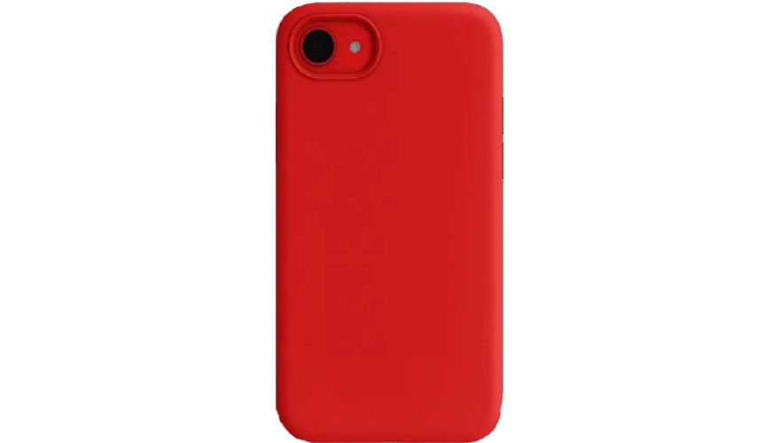 Чехол-накладка силикон Silicone Case для iPhone 16e/17e Красный