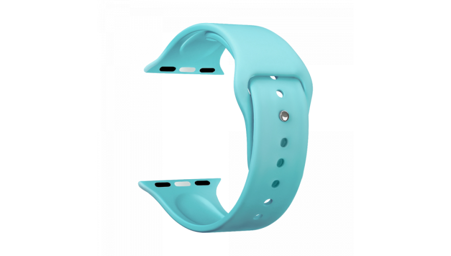 Ремешок Deppa Band Silicone для Apple Watch 42/44/45/49mm, силиконовый, мятный (арт.47134)