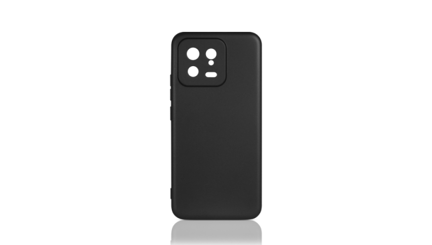 Чехол-накладка силикон DF для Xiaomi 13 Black