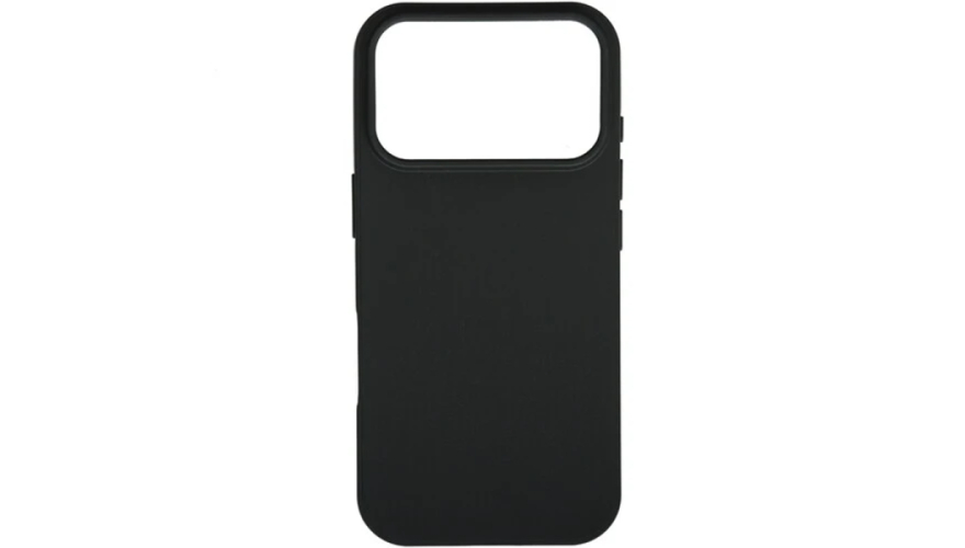 Чехол-накладка силикон Silicone Case для iPhone 17 Pro Черный