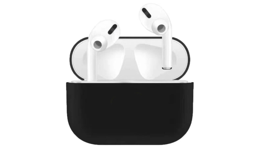 Силиконовый чехол для Apple AirPods Pro Black