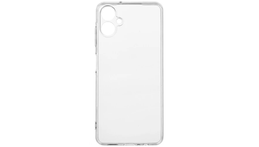 Чехол-накладка силикон Borasco для Samsung Galaxy A06 Прозрачный