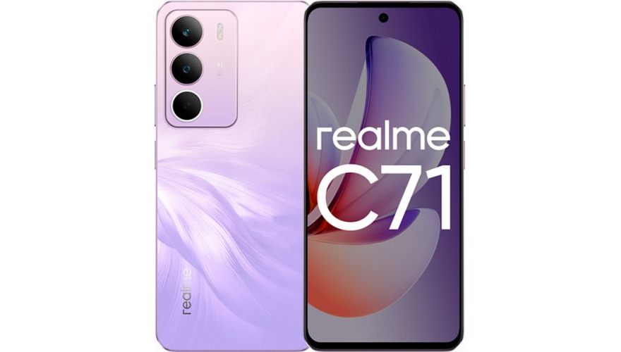 Смартфон Realme C71 6/128GB Purple (Фиолетовый) (RU)