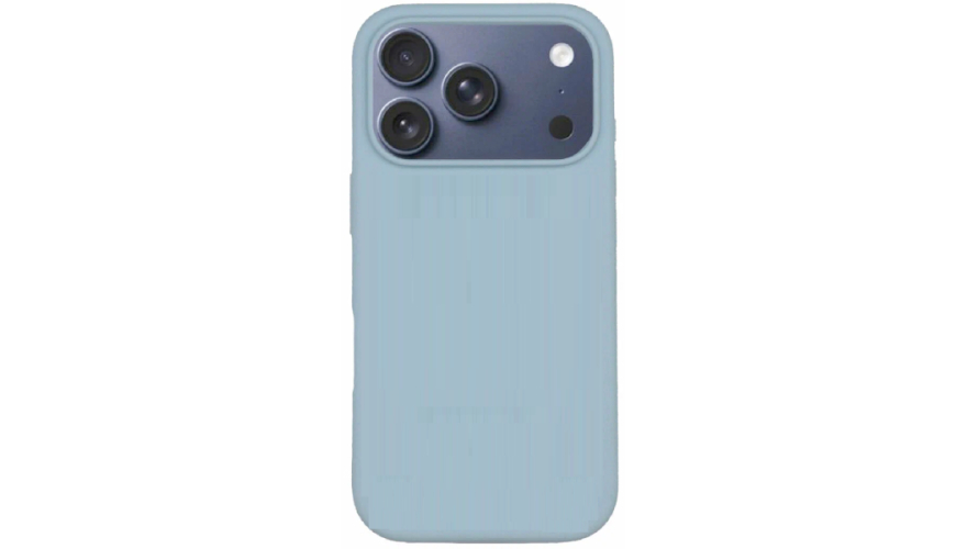 Чехол-накладка силикон Silicone Case для iPhone 18 Pro Голубой