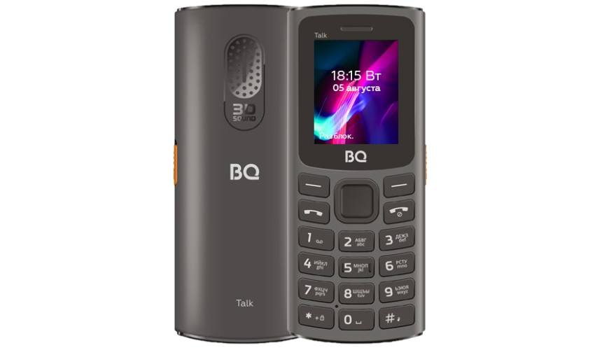 Мобильный телефон BQ 1862 Talk Dual Sim Gray (Серый)
