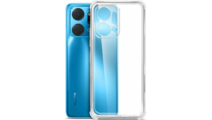 Чехол-накладка силикон для Honor X7a/X7a Plus Прозрачный
