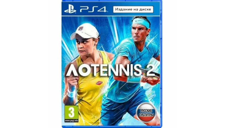 Игра для PS4 AO Tennis 2 (Русские субтитры)
