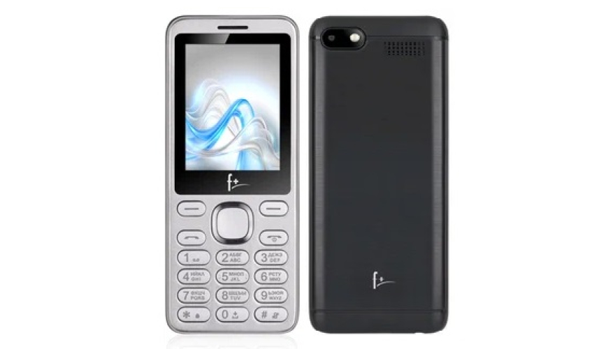 Телефон F+ S240 Dual Sim Silver (Серебристый)