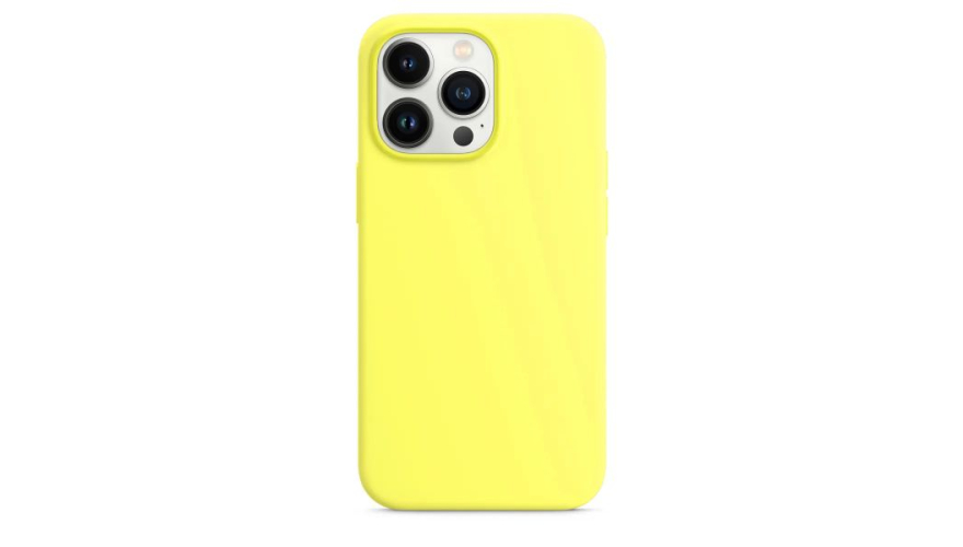 Чехол-накладка силикон LuxCase Protective Case для iPhone 13 Желтый