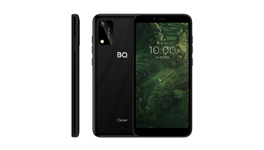 Смартфон BQ 5745L Clever 1+32 Black (черный графит)