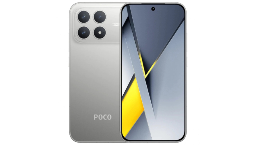 Смартфон Poco F8 Pro 12/256GB Titanium Silver (Серебро)