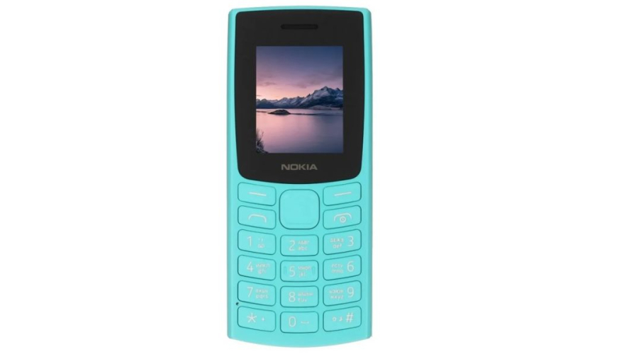Мобильный телефон Nokia 105 (2024) TA-1557DS Cyan (Синий)