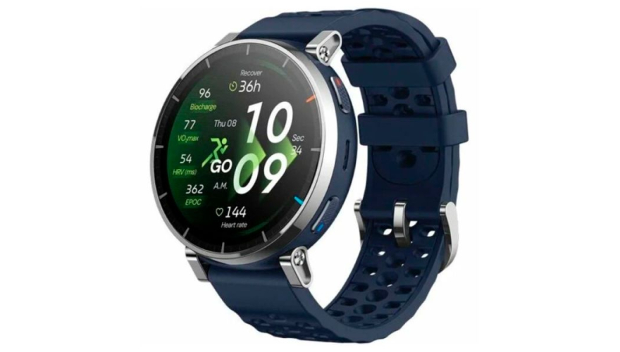 Часы Amazfit Active 3 Premium 45mm Atlas Blue (Синий)