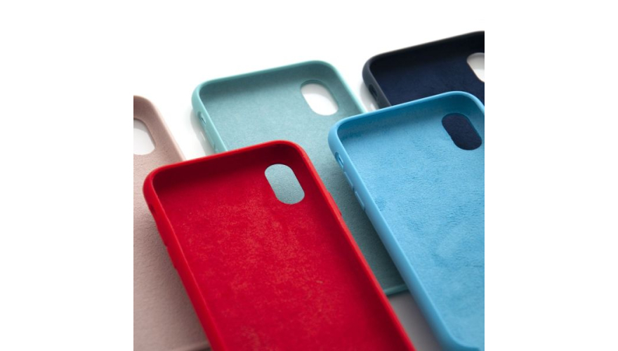 Чехол-накладка силикон Silicone Case для iPhone X/Xs Green