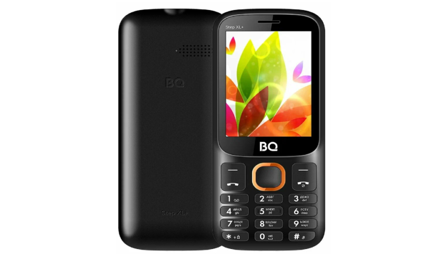 Мобильный телефон BQ 2820 Step XL+ Dual Sim Black Orange (Черный-Оранжевый)
