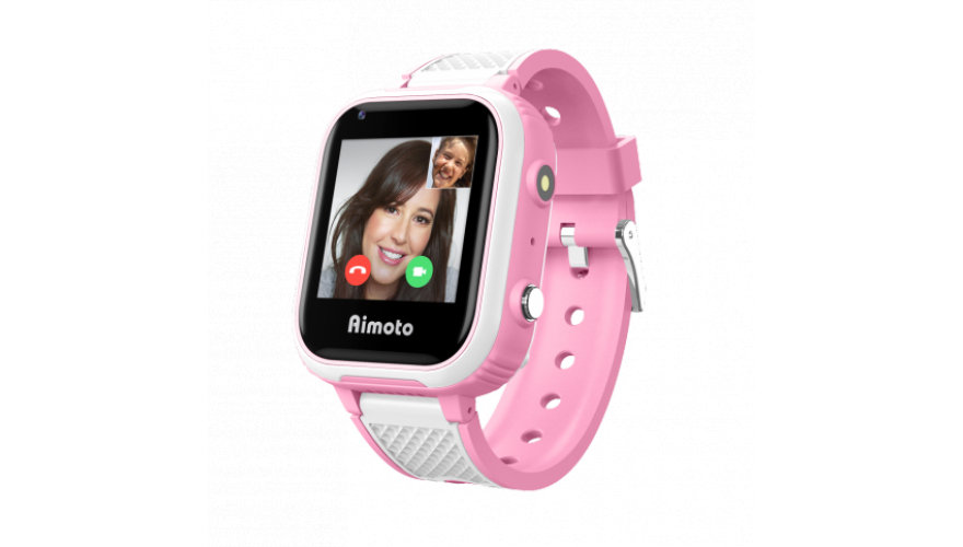 Часы Aimoto Pro Indigo 4G (9500102) Розовый с белым