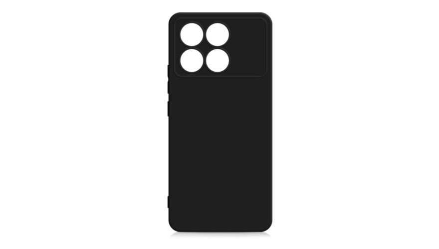 Чехол-накладка силикон для POCO F6 Pro Черный