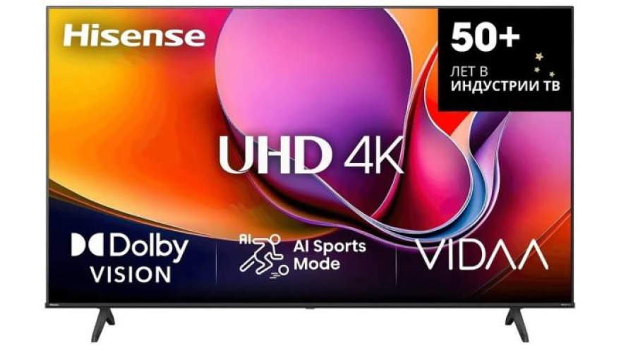 Телевизор Hisense 43A6Q 43" (2025) Black (Черный)