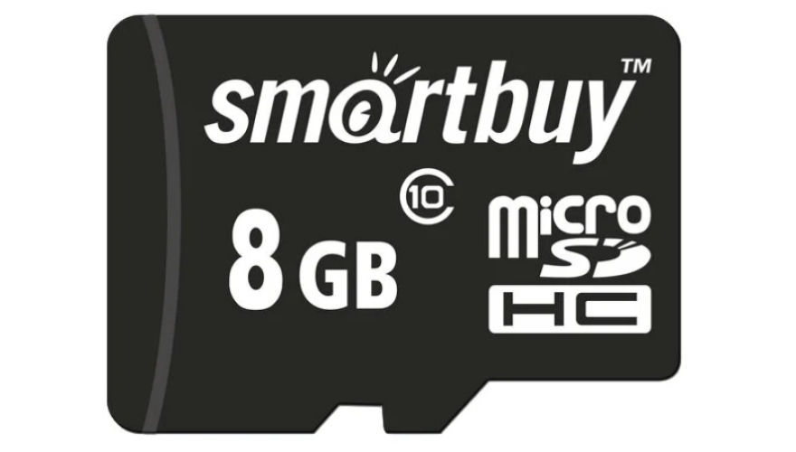 Карта памяти Micro SD Smartbuy 8GB Class10 23MB/s (SB8GBSDCL10-00)