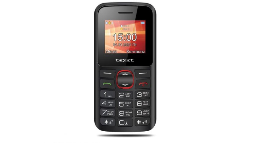 Телефон Texet TM-B315 Dual Sim Black