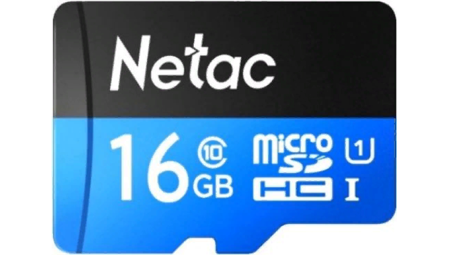 Карта памяти Netac P500 Standard 16GB Class10 90MB/s (NT02P500STN-016G-S)