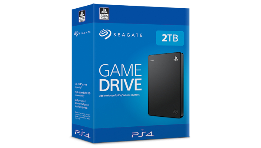 Внешний жесткий диск (HDD) Seagate Game Drive for PS4 2 ТБ (2000200)