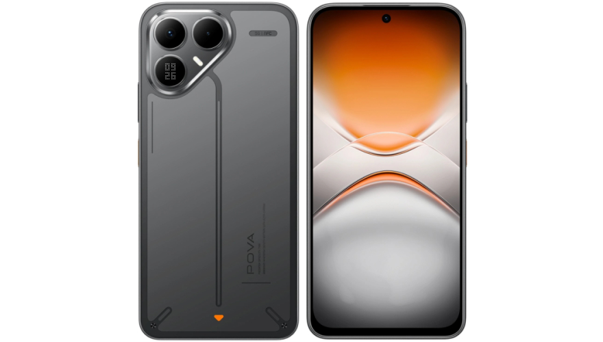 Смартфон Tecno Pova 8 5G 8/256GB Graphite Black (Серый)