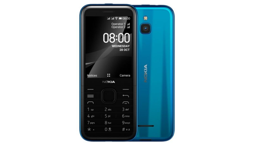 Телефон Nokia 8000 4G Dual Sim Blue