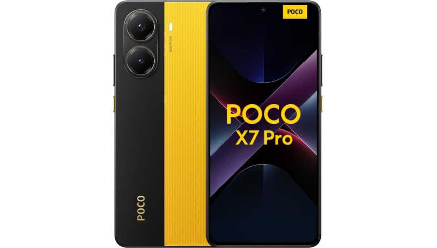 Смартфон Poco X7 Pro 5G 12/256GB Yellow (Желтый)
