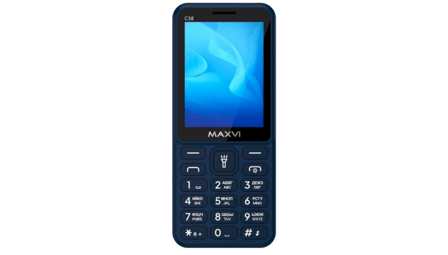 Мобильный телефон MAXVI C38 Blue (Синий)