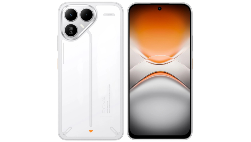 Смартфон Tecno Pova 8 5G 8/256GB Arc White (Белый)